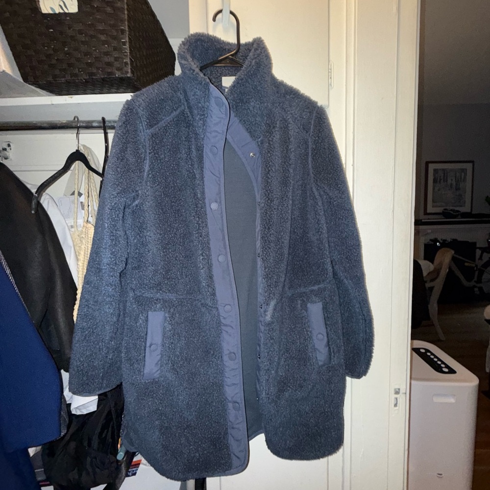 L.L. Bean Blue Teddy Jacket